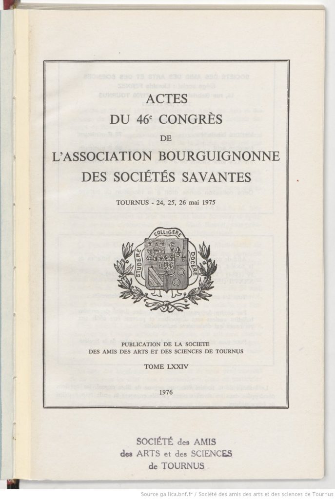 Actes du 46e congrès de l'ABSS