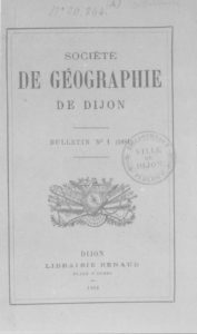 Bulletin - Société de géographie de Dijon