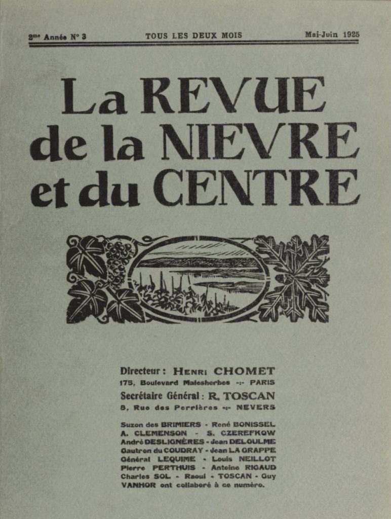 La revue de la Nièvre et du Centre