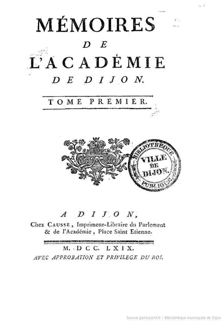 Mémoires de l’Académie de Dijon