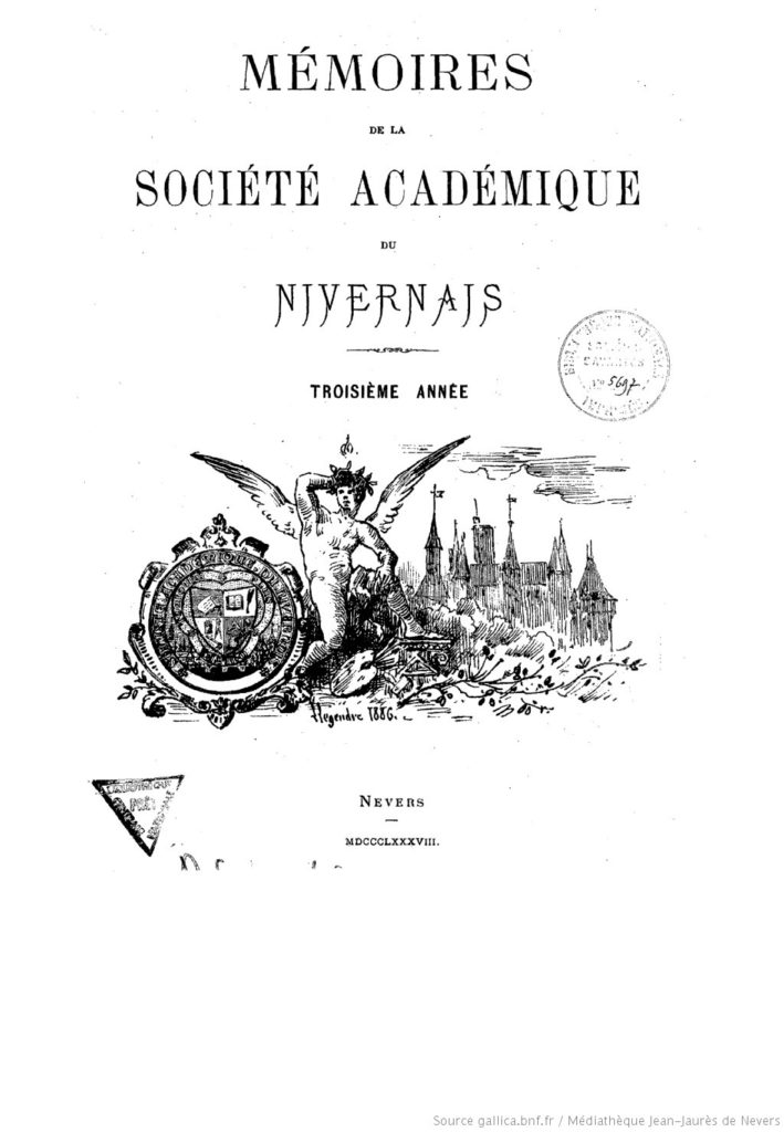 Mémoires de la Société académique du Nivernais